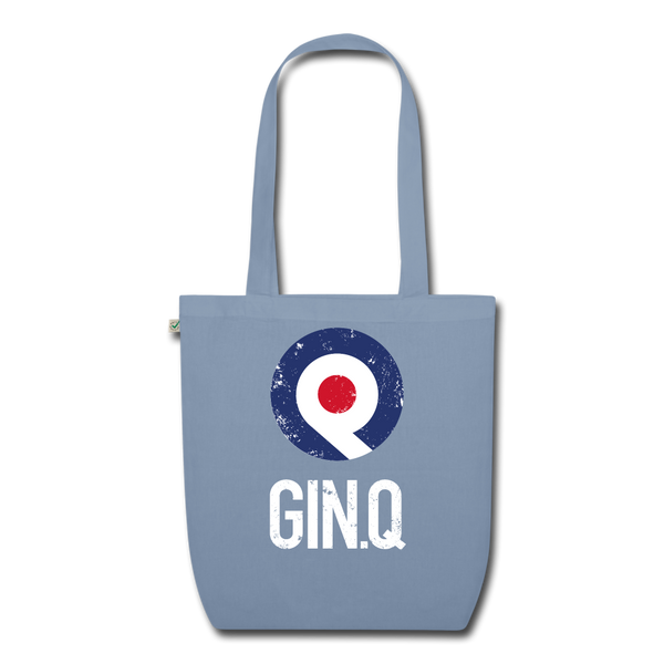 GIN.Q City-Bag Blue - Blaugrau