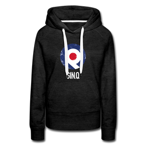 Frauen Premium Hoodie - Anthrazit